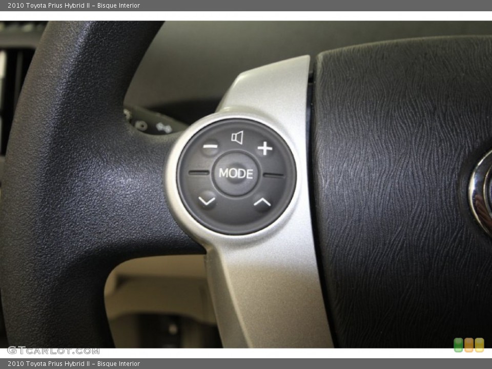 Bisque Interior Controls for the 2010 Toyota Prius Hybrid II #60003923