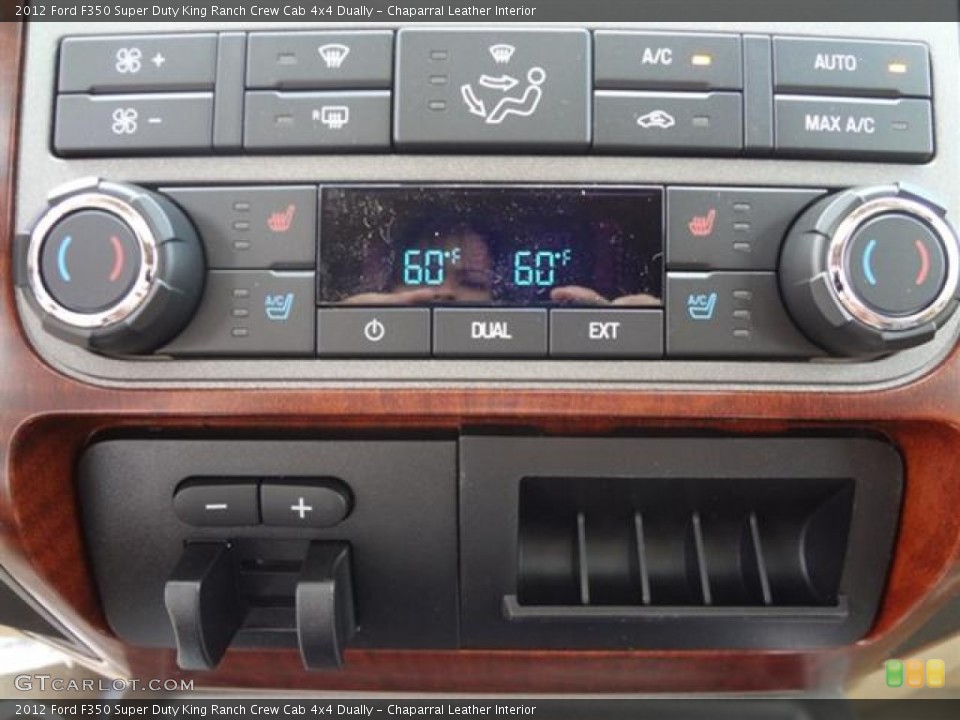 Chaparral Leather Interior Controls for the 2012 Ford F350 Super Duty King Ranch Crew Cab 4x4 Dually #60005561