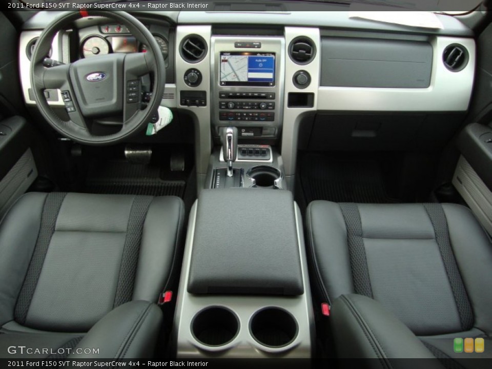 Raptor Black Interior Dashboard for the 2011 Ford F150 SVT Raptor SuperCrew 4x4 #60006605