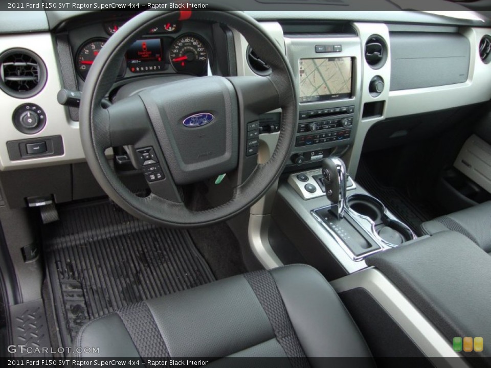 Raptor Black Interior Dashboard for the 2011 Ford F150 SVT Raptor SuperCrew 4x4 #60006659