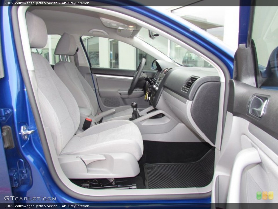Art Grey Interior Photo for the 2009 Volkswagen Jetta S Sedan #60008051