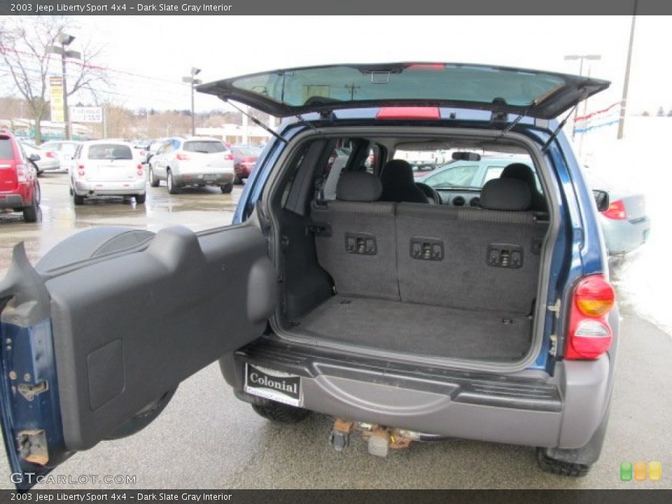 Dark Slate Gray Interior Trunk for the 2003 Jeep Liberty Sport 4x4 #60010297