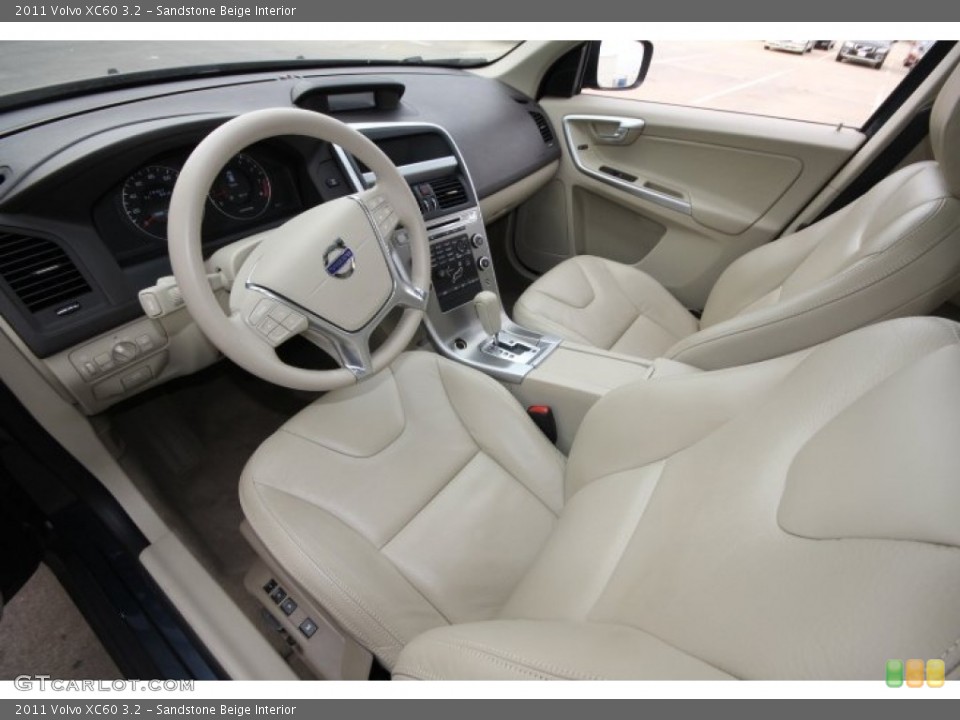 Sandstone Beige Interior Photo for the 2011 Volvo XC60 3.2 #60011689
