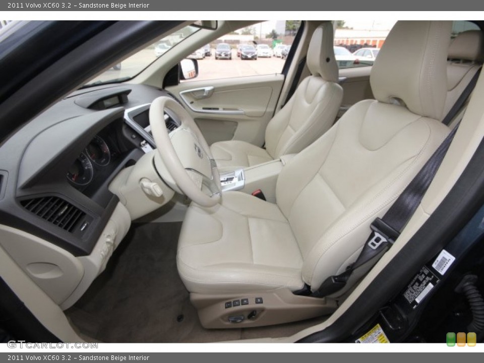 Sandstone Beige Interior Front Seat for the 2011 Volvo XC60 3.2 #60011696