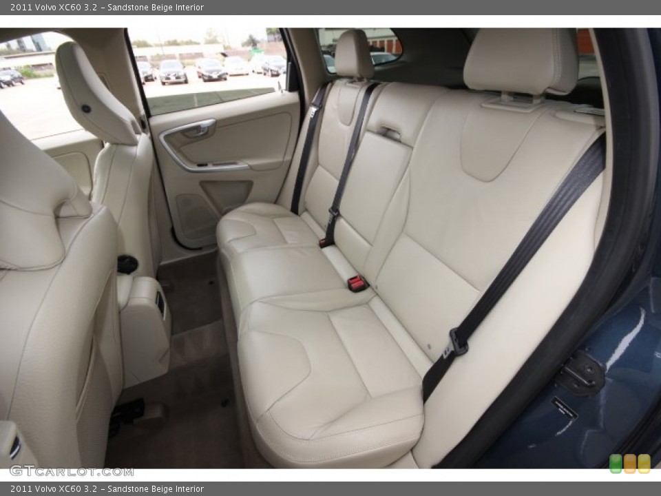Sandstone Beige Interior Rear Seat for the 2011 Volvo XC60 3.2 #60011704