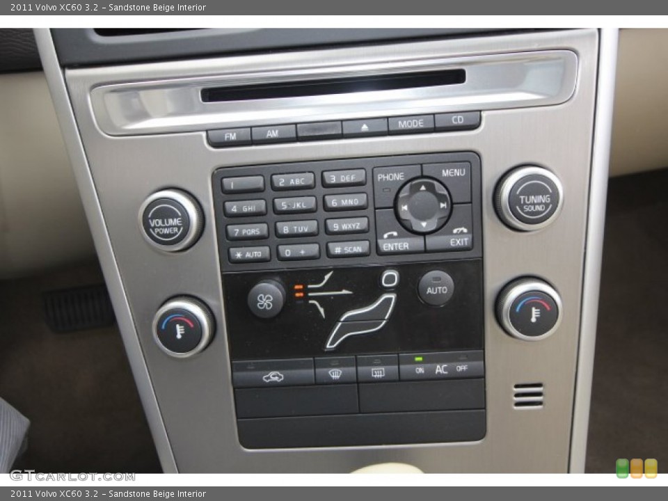 Sandstone Beige Interior Controls for the 2011 Volvo XC60 3.2 #60011764
