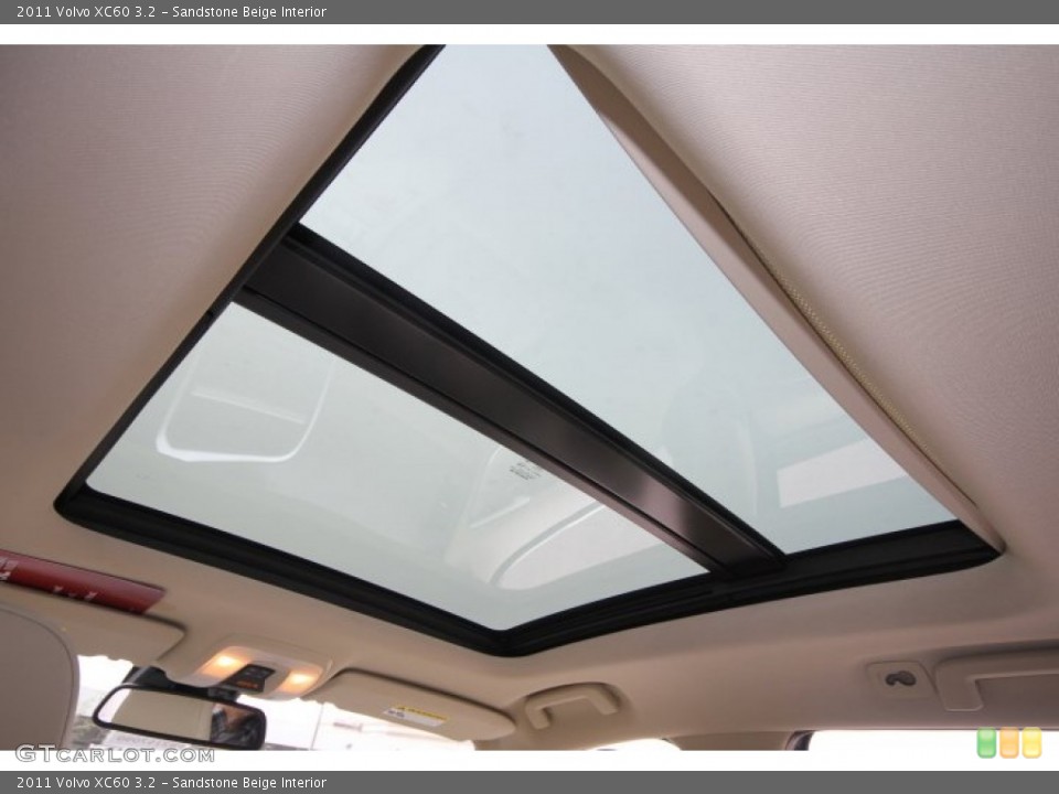 Sandstone Beige Interior Sunroof for the 2011 Volvo XC60 3.2 #60011800