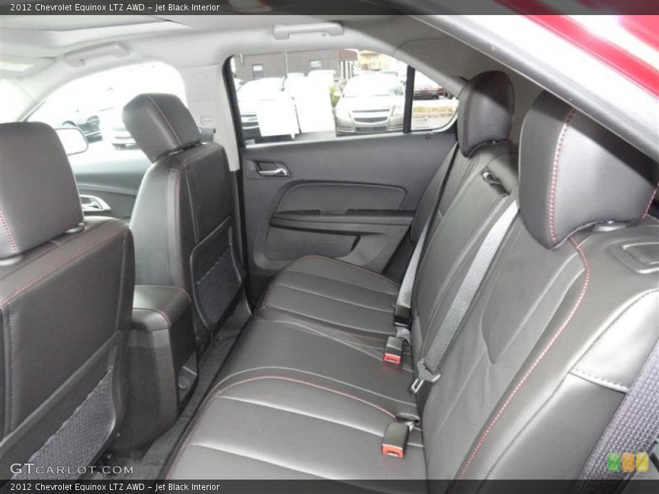 Jet Black Interior Photo for the 2012 Chevrolet Equinox LTZ AWD #60013330