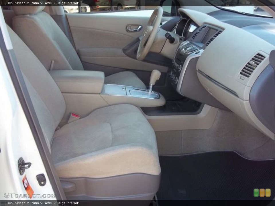 Beige Interior Photo for the 2009 Nissan Murano SL AWD #60015940