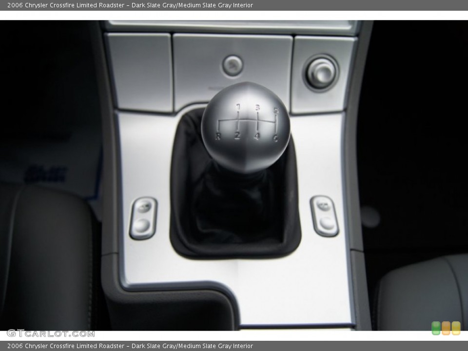 Dark Slate Gray/Medium Slate Gray Interior Transmission for the 2006 Chrysler Crossfire Limited Roadster #60016426