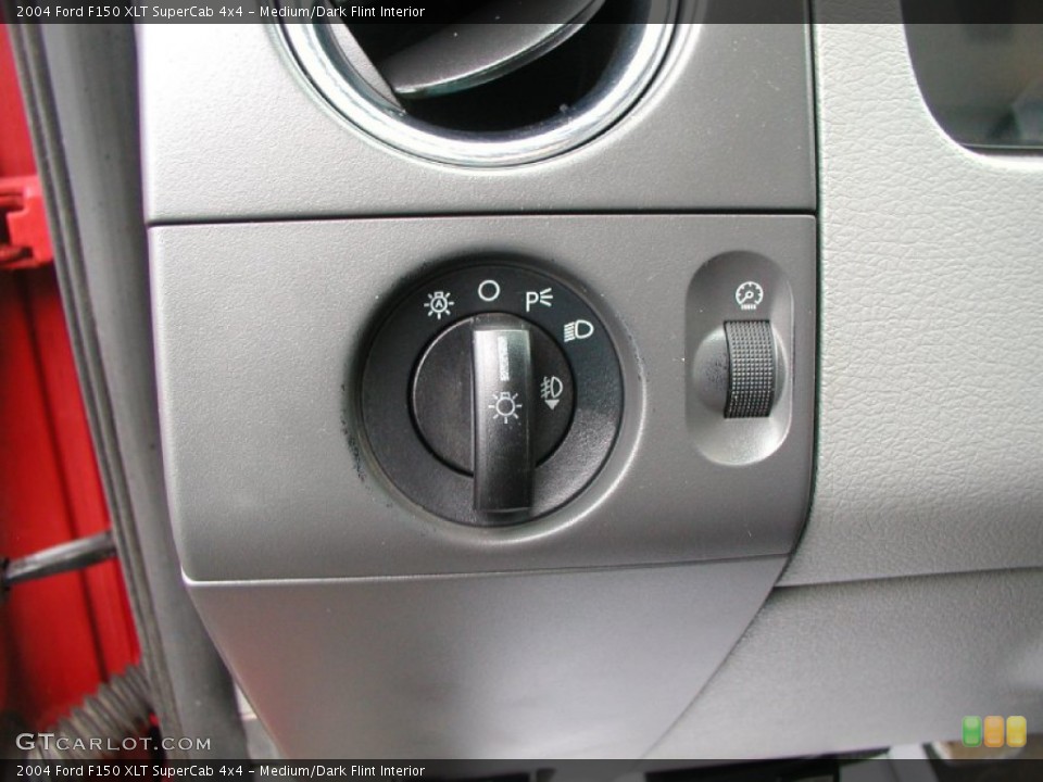 Medium/Dark Flint Interior Controls for the 2004 Ford F150 XLT SuperCab 4x4 #60016461