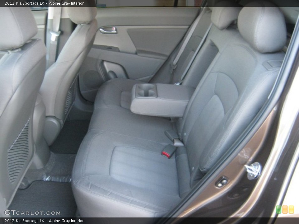 Alpine Gray Interior Rear Seat for the 2012 Kia Sportage LX #60017294