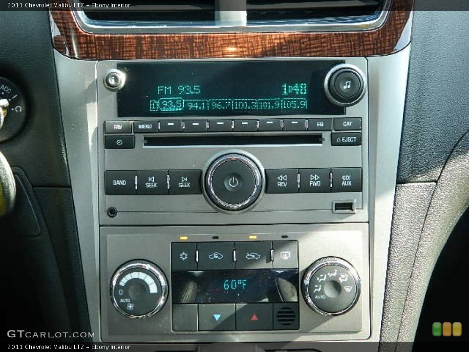 Ebony Interior Audio System for the 2011 Chevrolet Malibu LTZ #60018266
