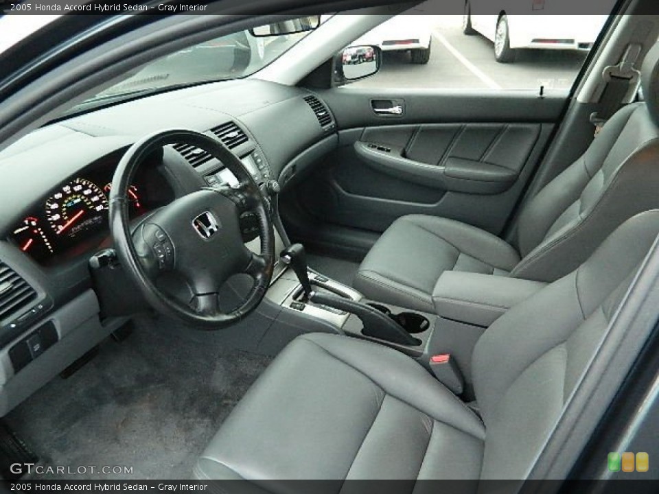 Gray Interior Photo for the 2005 Honda Accord Hybrid Sedan #60019812