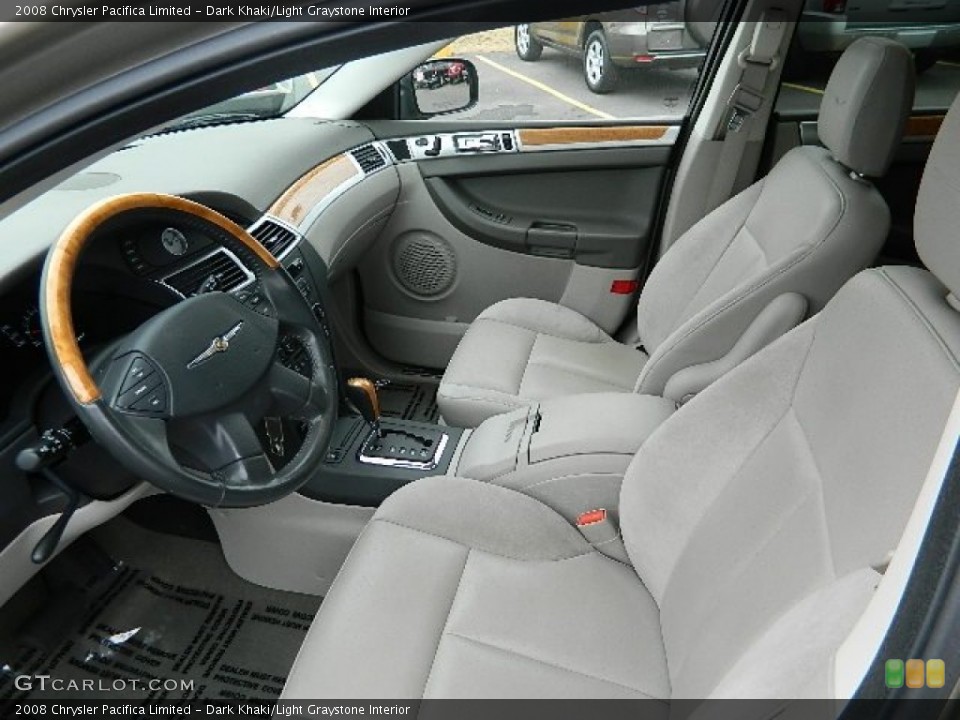 Dark Khaki/Light Graystone Interior Photo for the 2008 Chrysler Pacifica Limited #60020320