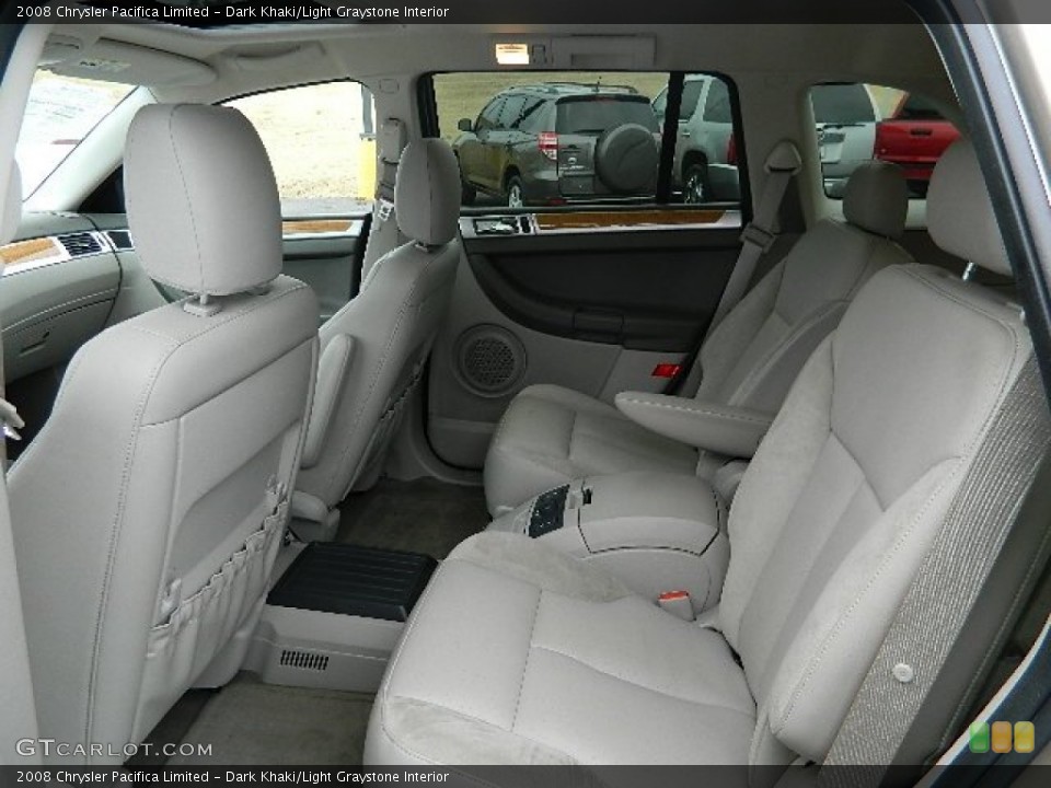 Dark Khaki/Light Graystone Interior Photo for the 2008 Chrysler Pacifica Limited #60020329