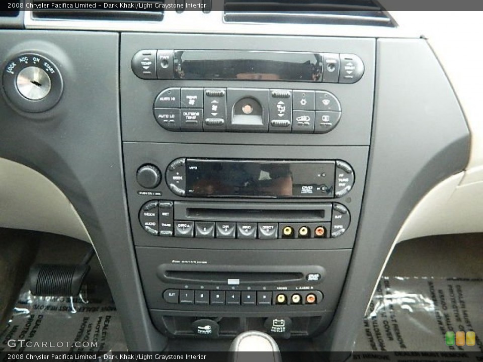 Dark Khaki/Light Graystone Interior Controls for the 2008 Chrysler Pacifica Limited #60020375