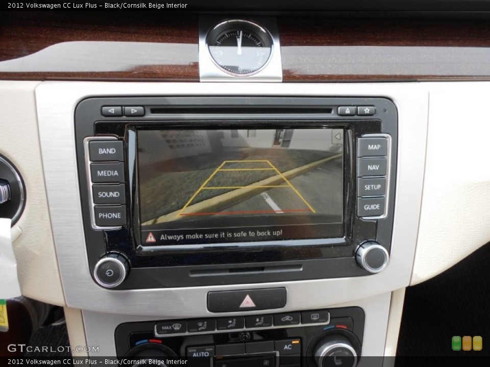 Black/Cornsilk Beige Interior Controls for the 2012 Volkswagen CC Lux Plus #60022724