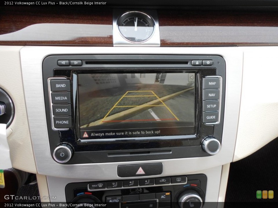 Black/Cornsilk Beige Interior Controls for the 2012 Volkswagen CC Lux Plus #60022724