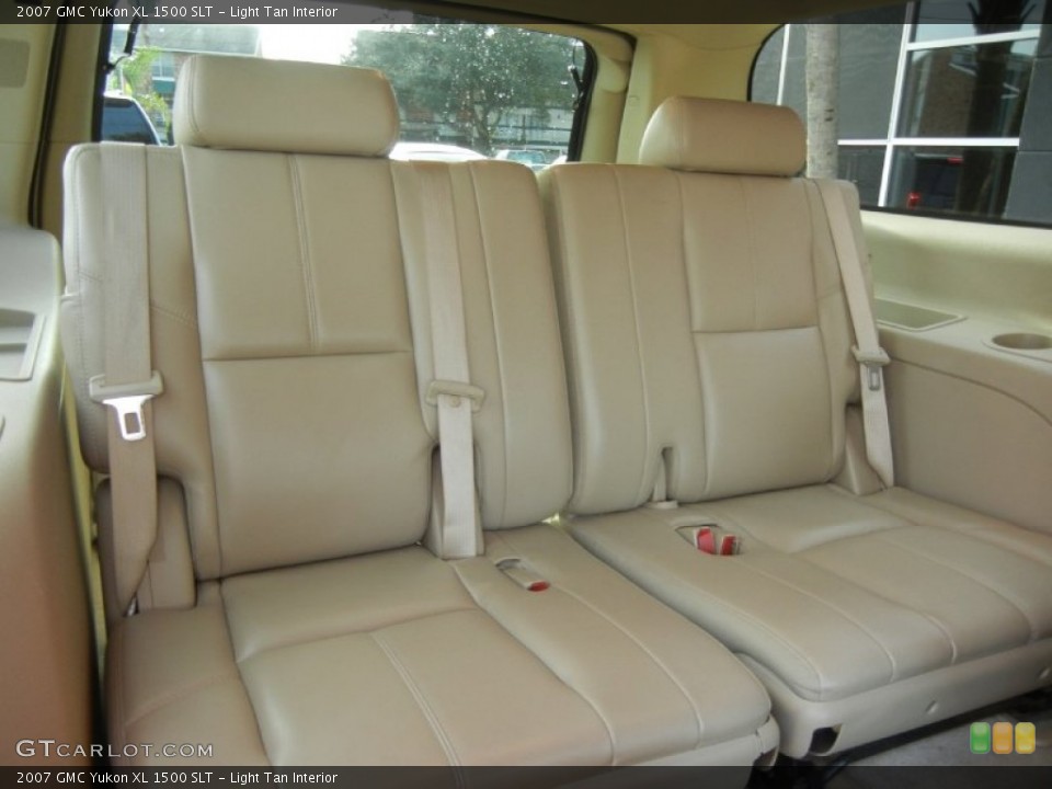 Light Tan Interior Rear Seat for the 2007 GMC Yukon XL 1500 SLT #60023477