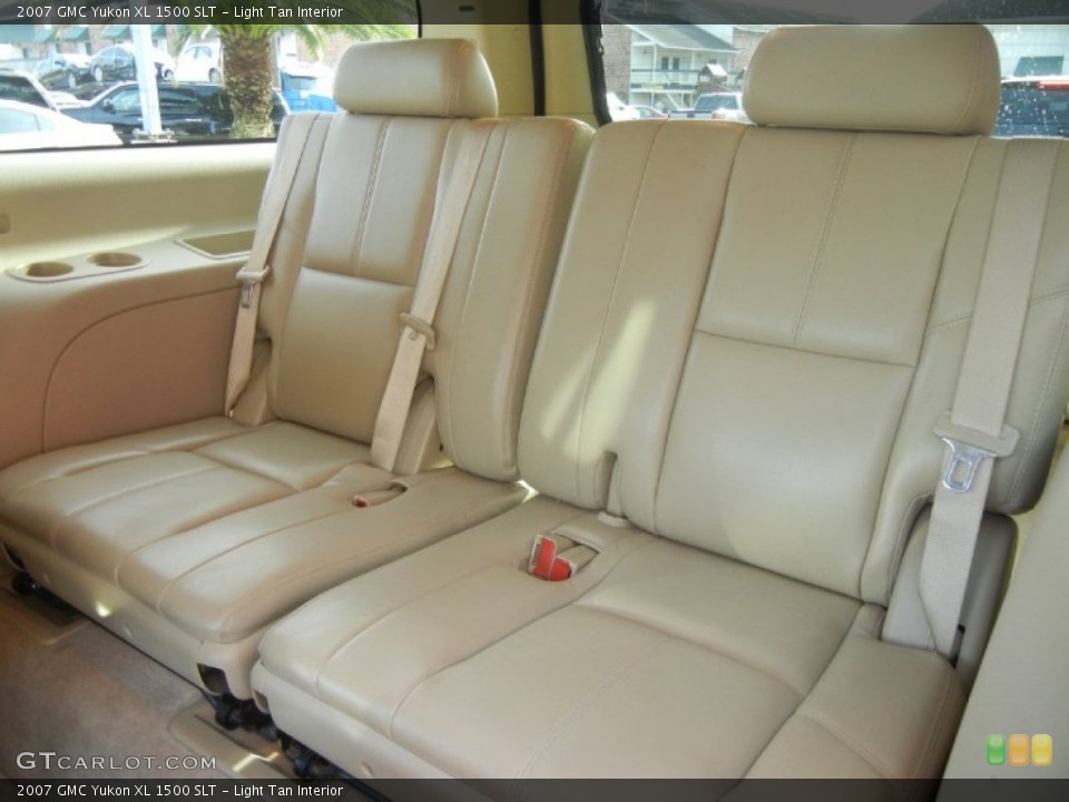 Light Tan Interior Rear Seat for the 2007 GMC Yukon XL 1500 SLT #60023522