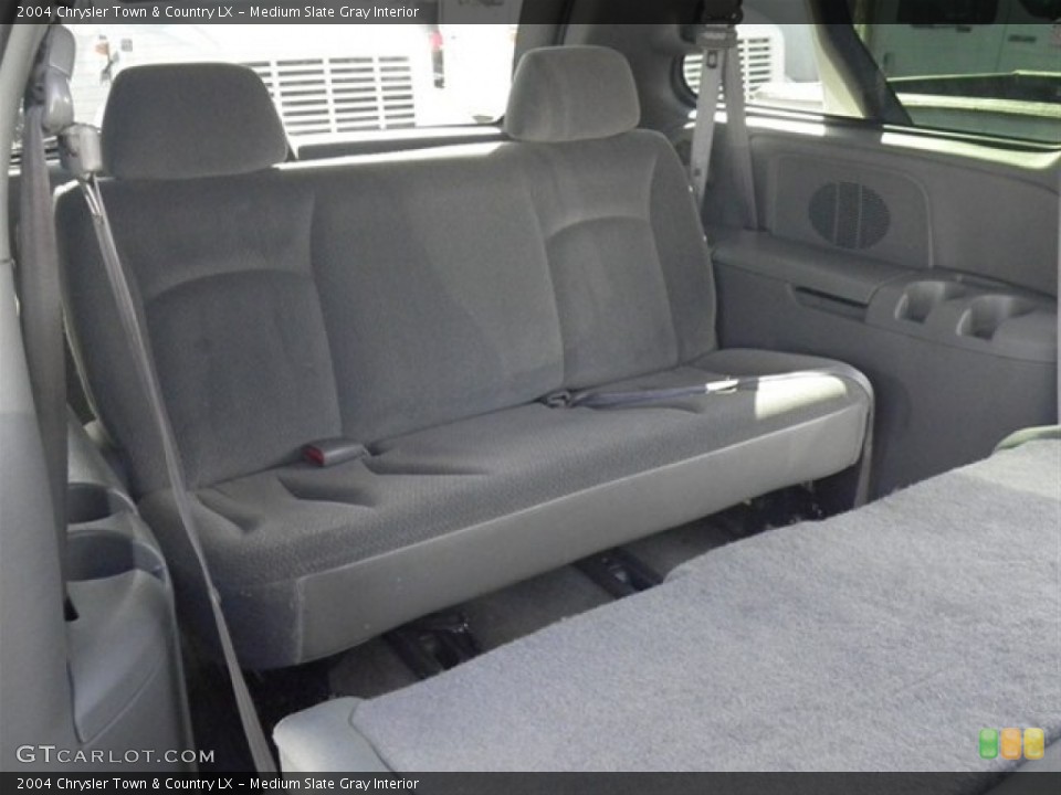 Medium Slate Gray Interior Rear Seat for the 2004 Chrysler Town & Country LX #60025244