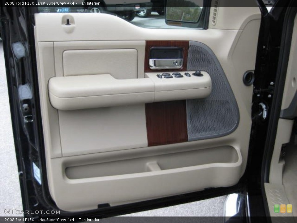 Tan Interior Door Panel for the 2008 Ford F150 Lariat SuperCrew 4x4 #60026825