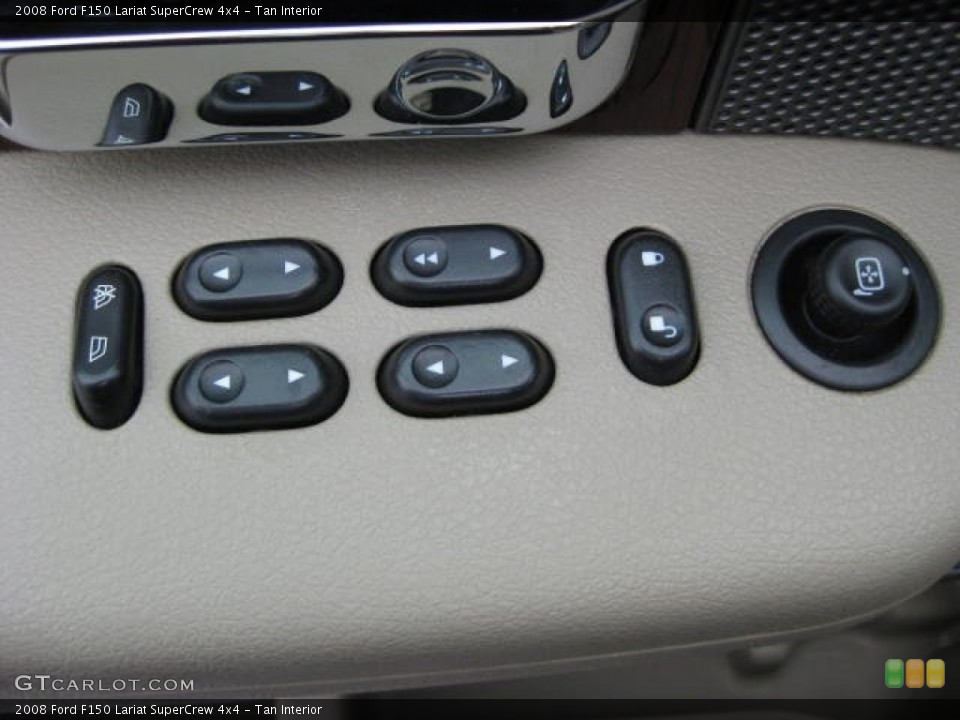 Tan Interior Controls for the 2008 Ford F150 Lariat SuperCrew 4x4 #60026834