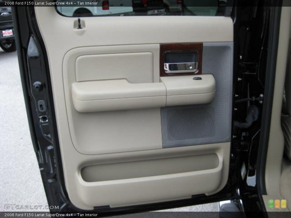 Tan Interior Door Panel for the 2008 Ford F150 Lariat SuperCrew 4x4 #60026861