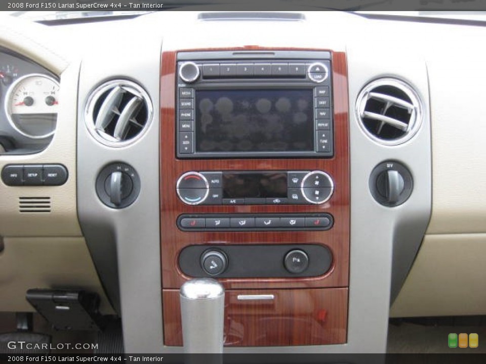 Tan Interior Controls for the 2008 Ford F150 Lariat SuperCrew 4x4 #60026915