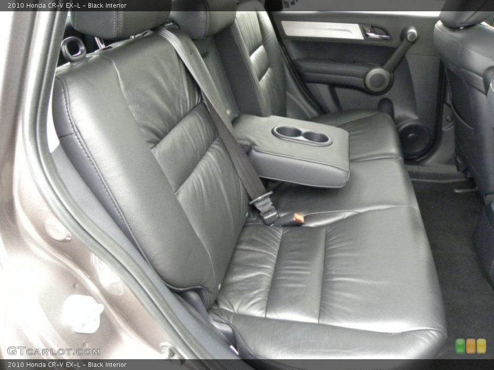 Black Interior Rear Seat for the 2010 Honda CR-V EX-L #60028482