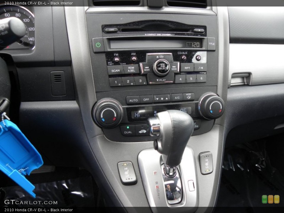 Black Interior Controls for the 2010 Honda CR-V EX-L #60028565