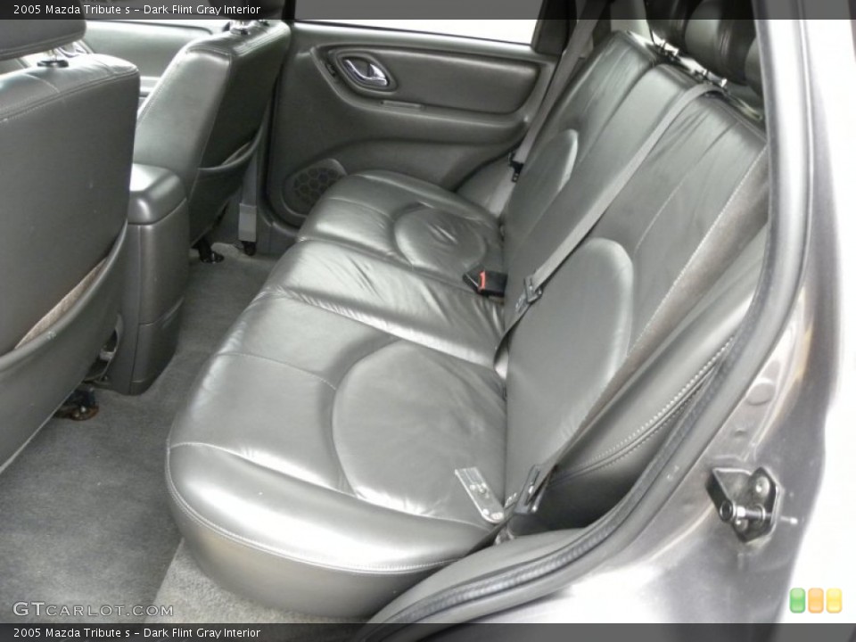 Dark Flint Gray Interior Rear Seat for the 2005 Mazda Tribute s #60028661