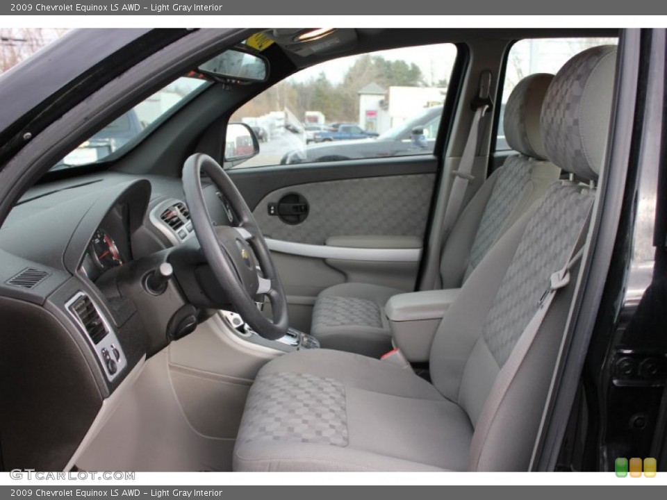 Light Gray Interior Photo for the 2009 Chevrolet Equinox LS AWD #60028730