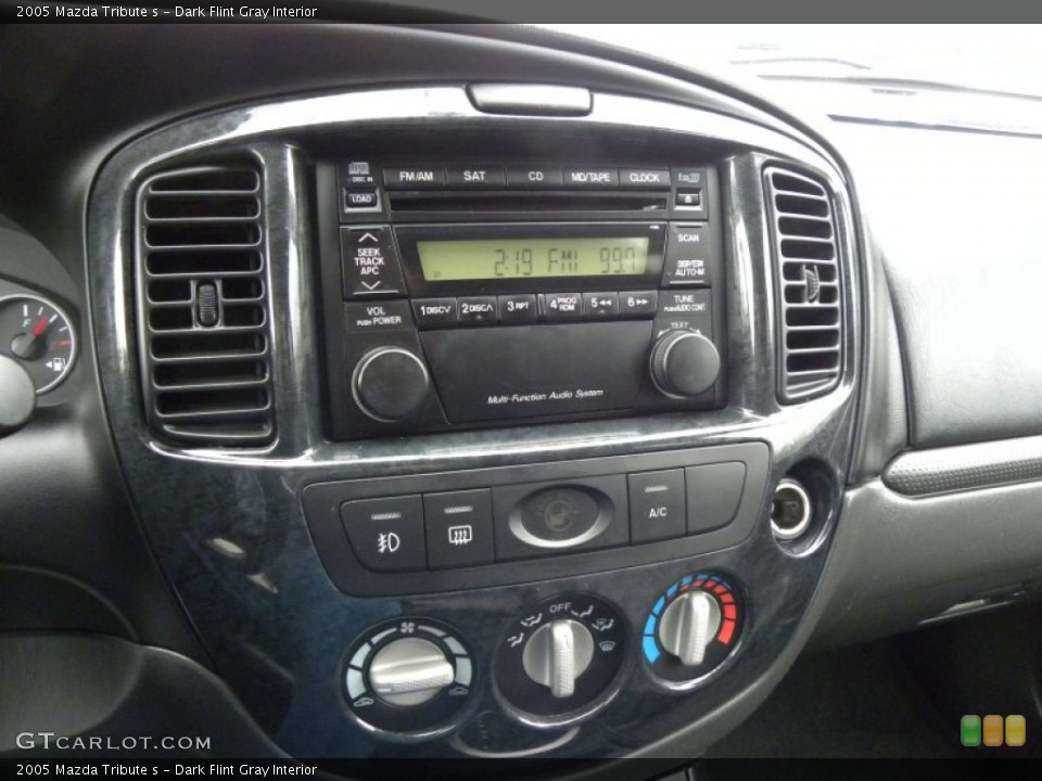 Dark Flint Gray Interior Controls for the 2005 Mazda Tribute s #60028789