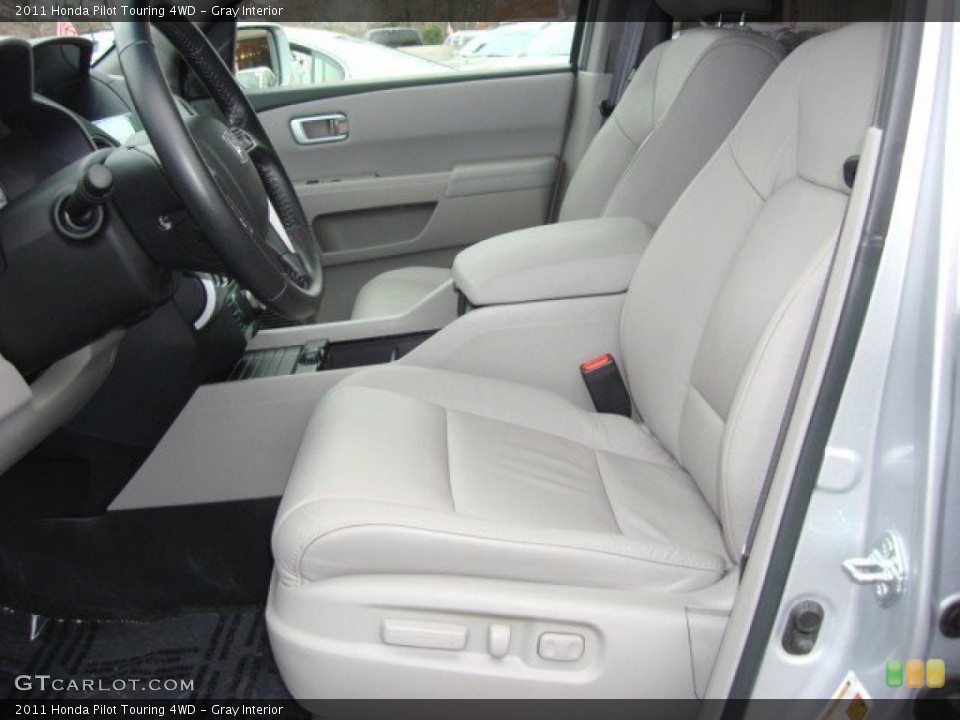 Gray Interior Front Seat for the 2011 Honda Pilot Touring 4WD #60030251