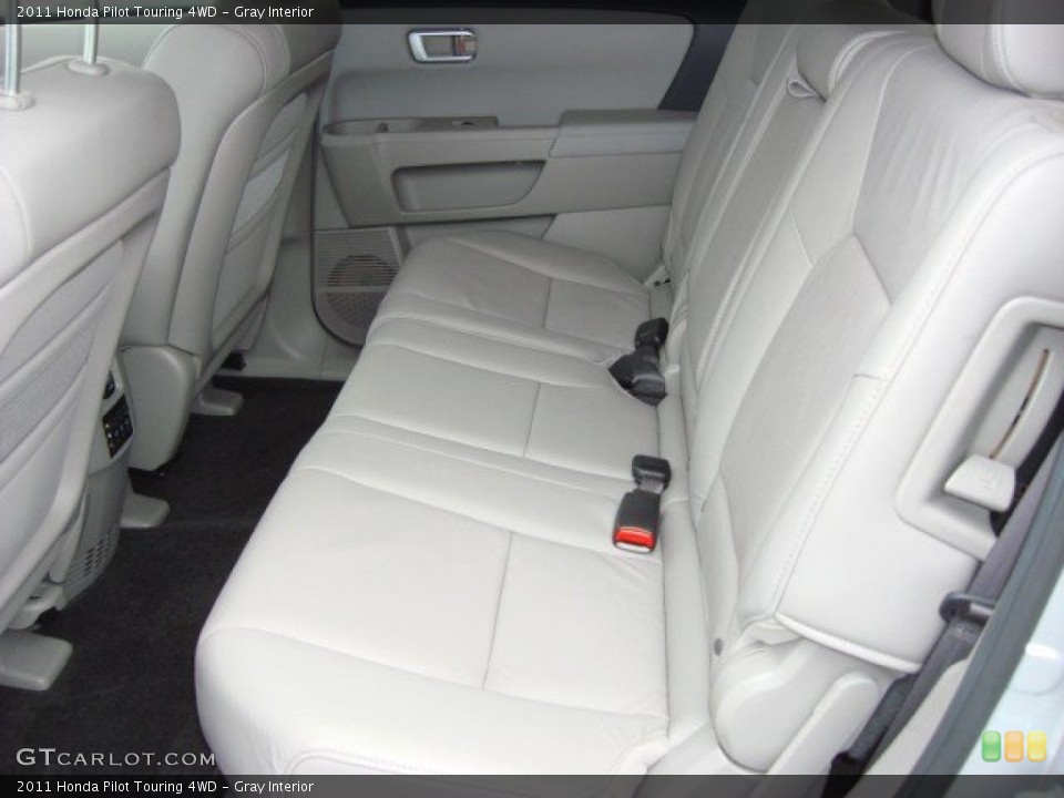 Gray Interior Rear Seat for the 2011 Honda Pilot Touring 4WD #60030269
