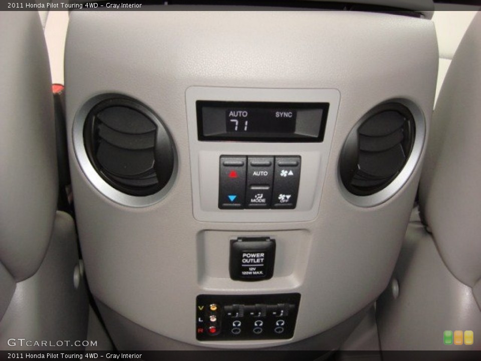 Gray Interior Controls for the 2011 Honda Pilot Touring 4WD #60030278