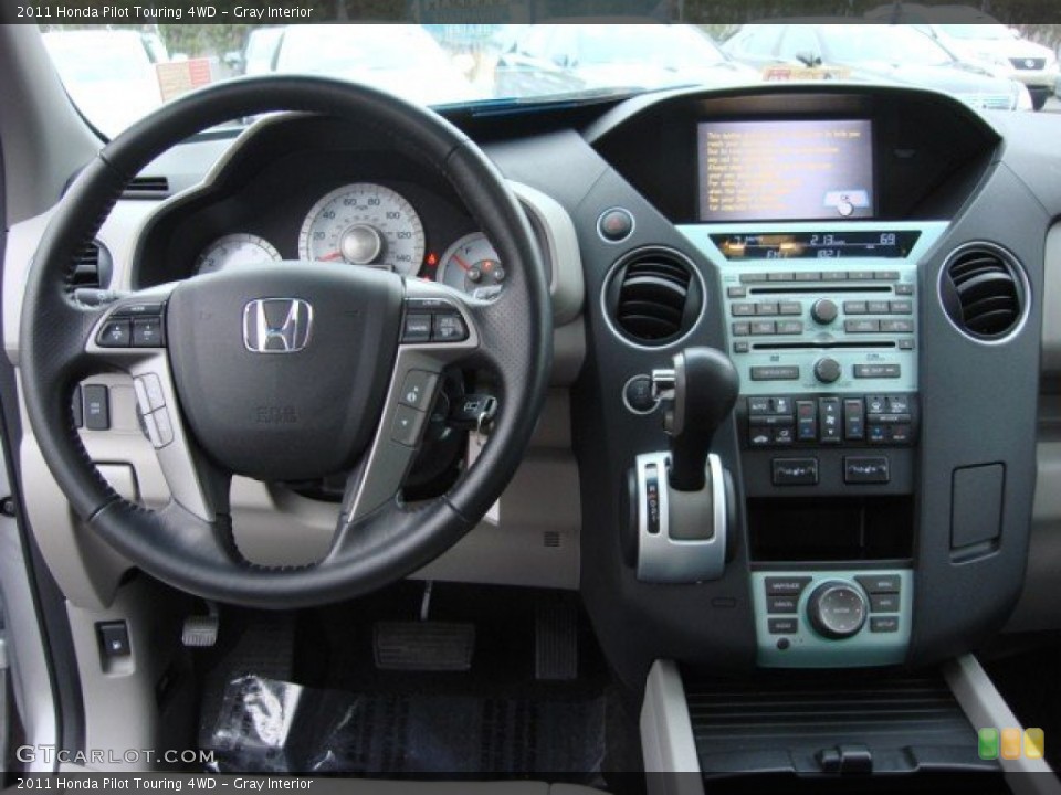 Gray Interior Dashboard for the 2011 Honda Pilot Touring 4WD #60030297