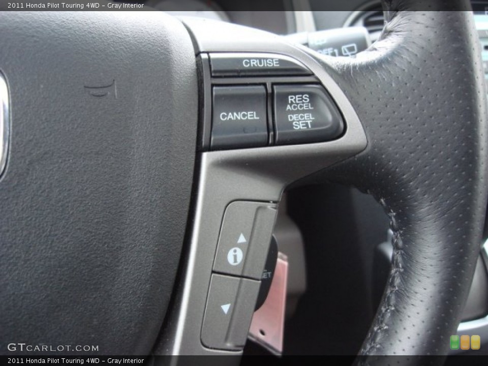 Gray Interior Controls for the 2011 Honda Pilot Touring 4WD #60030468