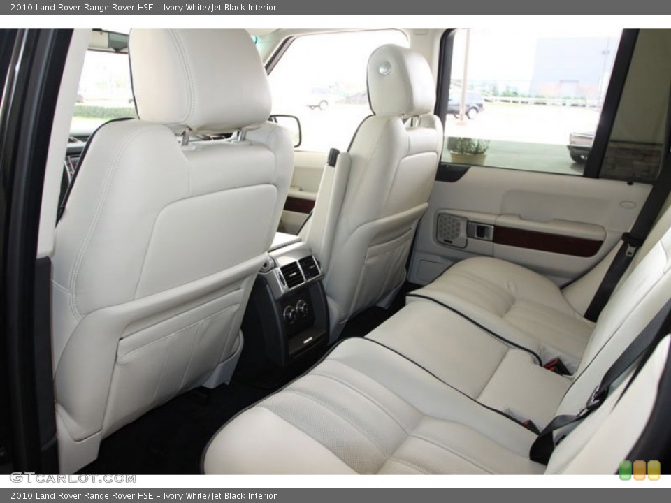 Ivory White/Jet Black Interior Photo for the 2010 Land Rover Range Rover HSE #60030965