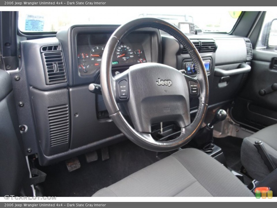 Dark Slate Gray Interior Photo for the 2006 Jeep Wrangler Unlimited 4x4 #60031166