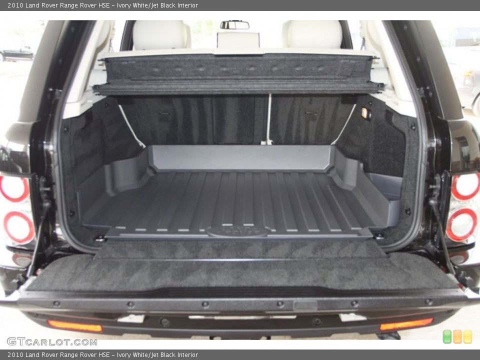 Ivory White/Jet Black Interior Trunk for the 2010 Land Rover Range Rover HSE #60031244