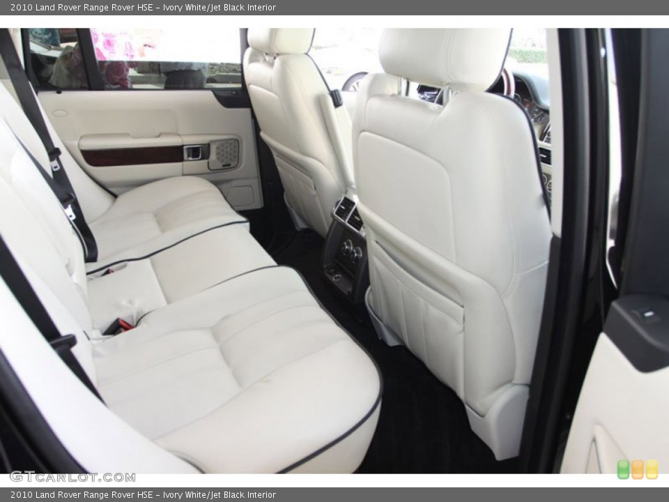 Ivory White/Jet Black Interior Photo for the 2010 Land Rover Range Rover HSE #60031253