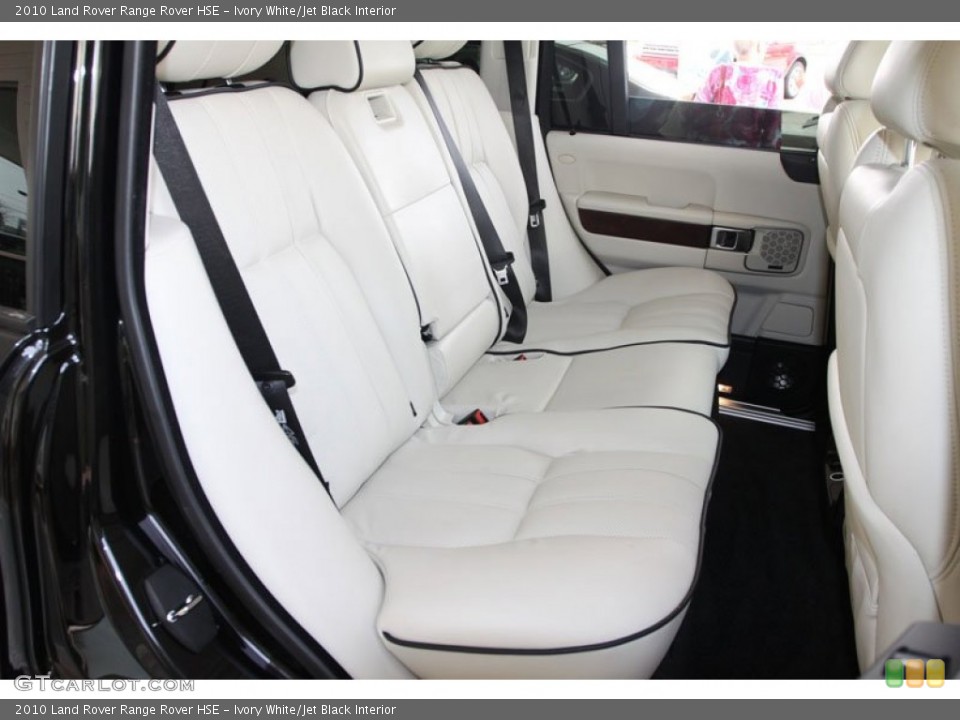 Ivory White/Jet Black Interior Photo for the 2010 Land Rover Range Rover HSE #60031256