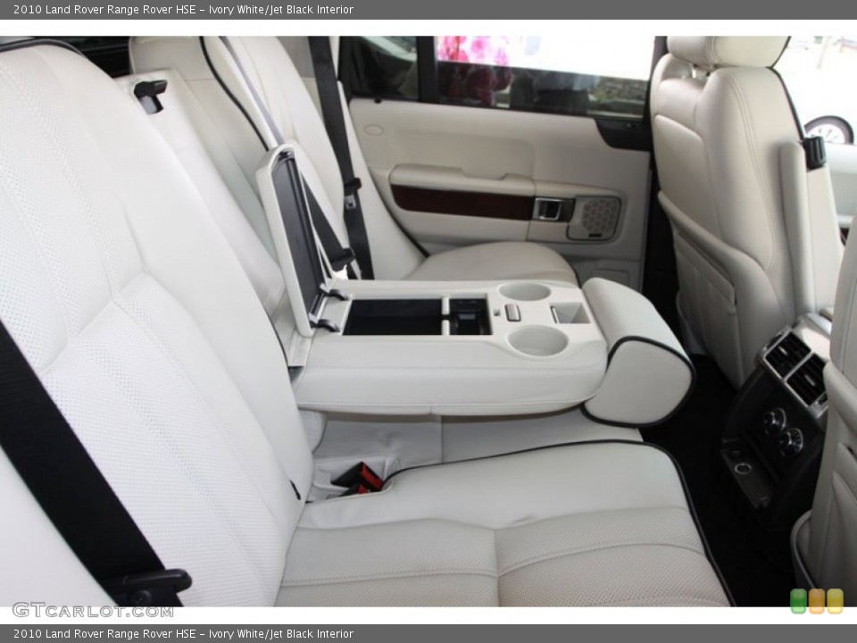Ivory White/Jet Black Interior Photo for the 2010 Land Rover Range Rover HSE #60031265