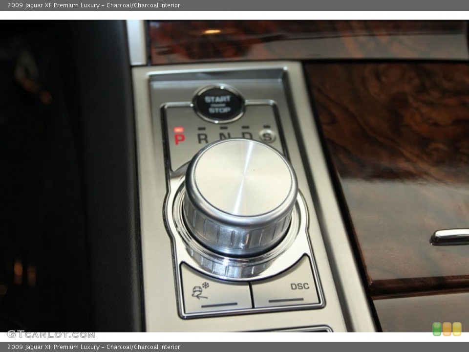 Charcoal/Charcoal Interior Transmission for the 2009 Jaguar XF Premium Luxury #60031568