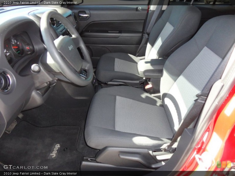 Dark Slate Gray Interior Photo for the 2010 Jeep Patriot Limited #60033656