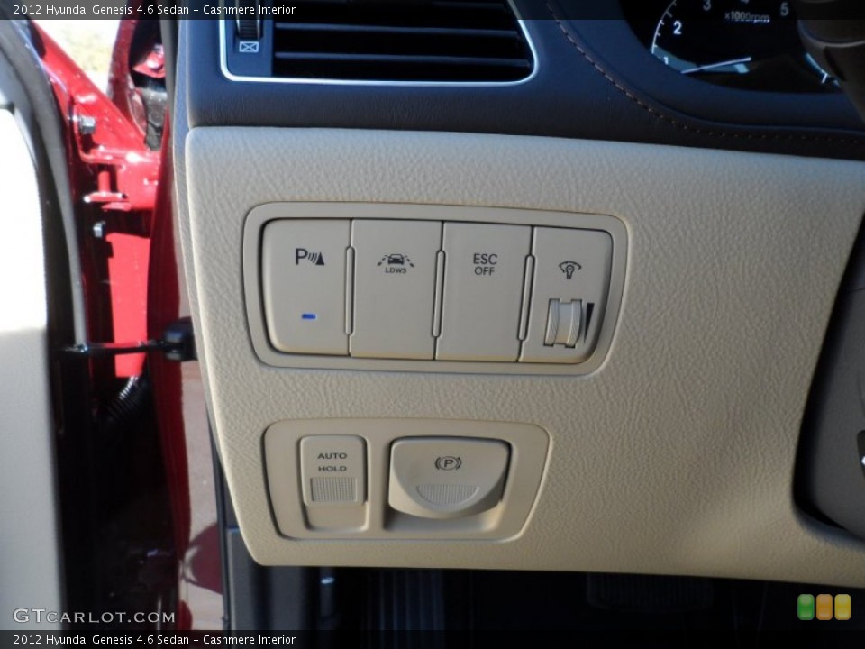 Cashmere Interior Controls for the 2012 Hyundai Genesis 4.6 Sedan #60036230