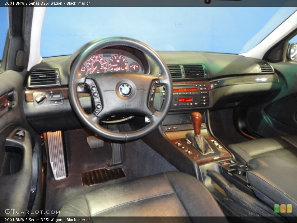 Black Interior Dashboard for the 2001 BMW 3 Series 325i Wagon #60036245